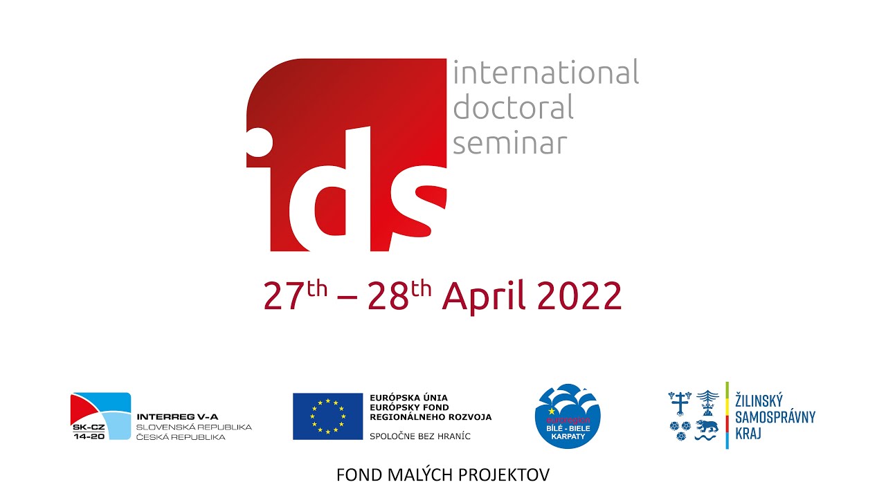 International Doctoral Seminar 2021 (IDS 2021) Postponed to 2022