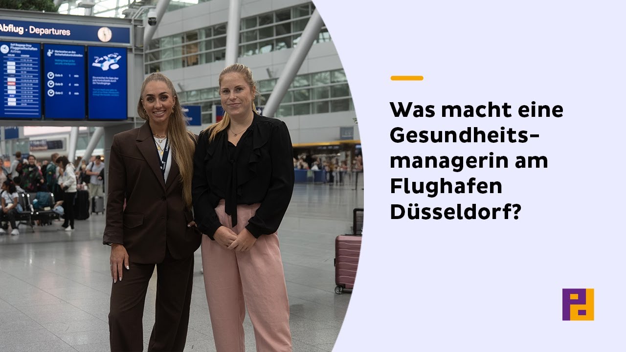 Piepenbrock Stories: Was macht eine Gesundheitsmanagerin am Flughafen Düsseldorf?