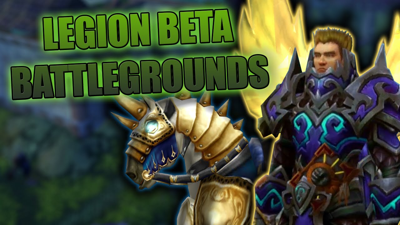 WINGS FOR ALL - WoW Legion Beta Prot Paladin PvP Gameplay