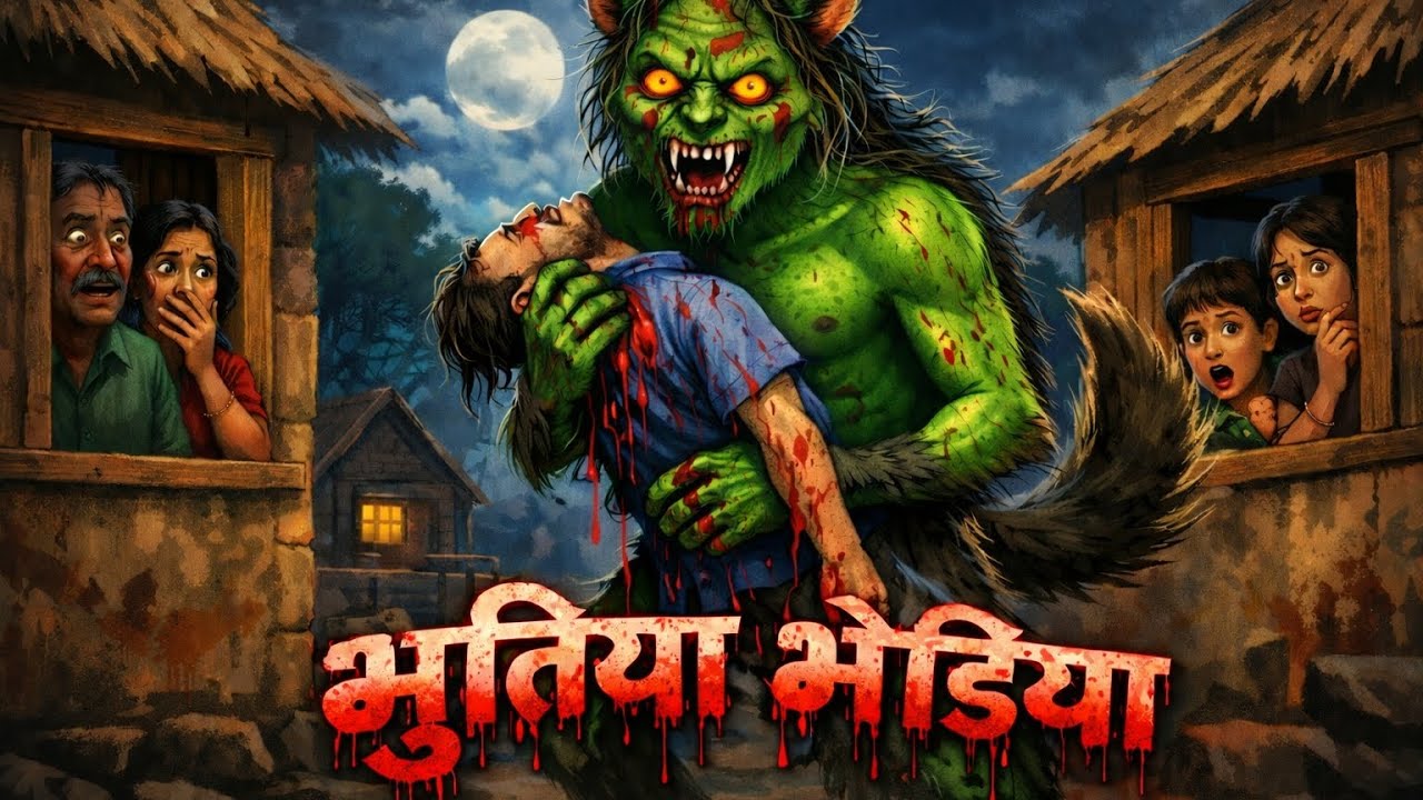 भूतिया भेड़िया | गांव में आया आदमखोर बूटिया भेड़िया 😱 | Scary Horror Story Hindi