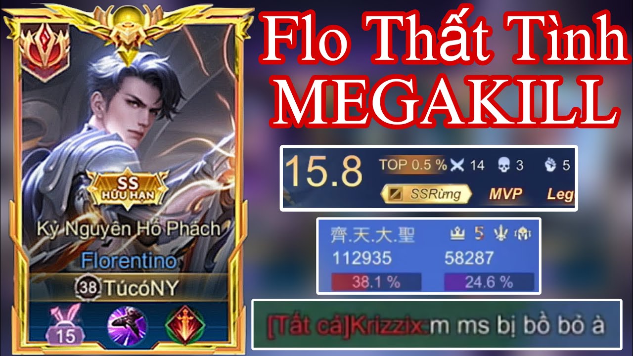 Khi Team Bạn Gặp Flo Thất Tình Trong Tay Tú có NY Chỉ Biết Bất Lực
