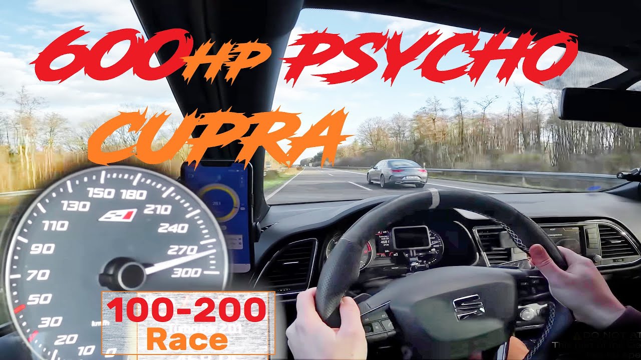 600HP FASTEST Leon CUPRA MK3? 5 Sec = 100-200 INSANE SW & LM575 | MR-Chiptech Premium Software