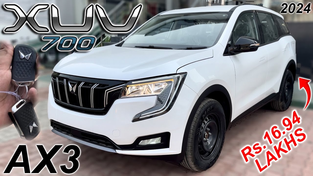 2024 NEW MAHINDRA XUV700 AX3 😍 Diesel Rocket 182 BHP Features, Engine, Mileage | 2024 XUV700 Review