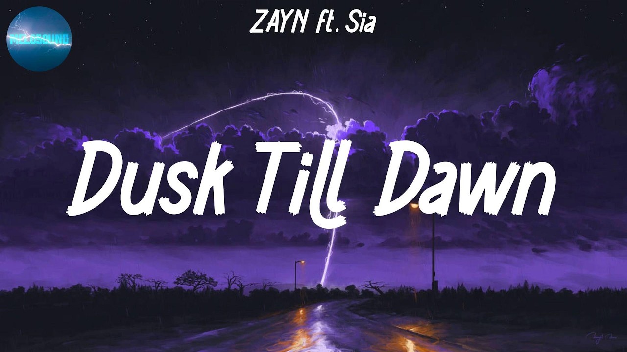 ZAYN ft. Sia - Dusk Till Dawn (Lyrics) | Coldplay, Ali Gatie, Meghan Trainor ft. John Legend (Mix)