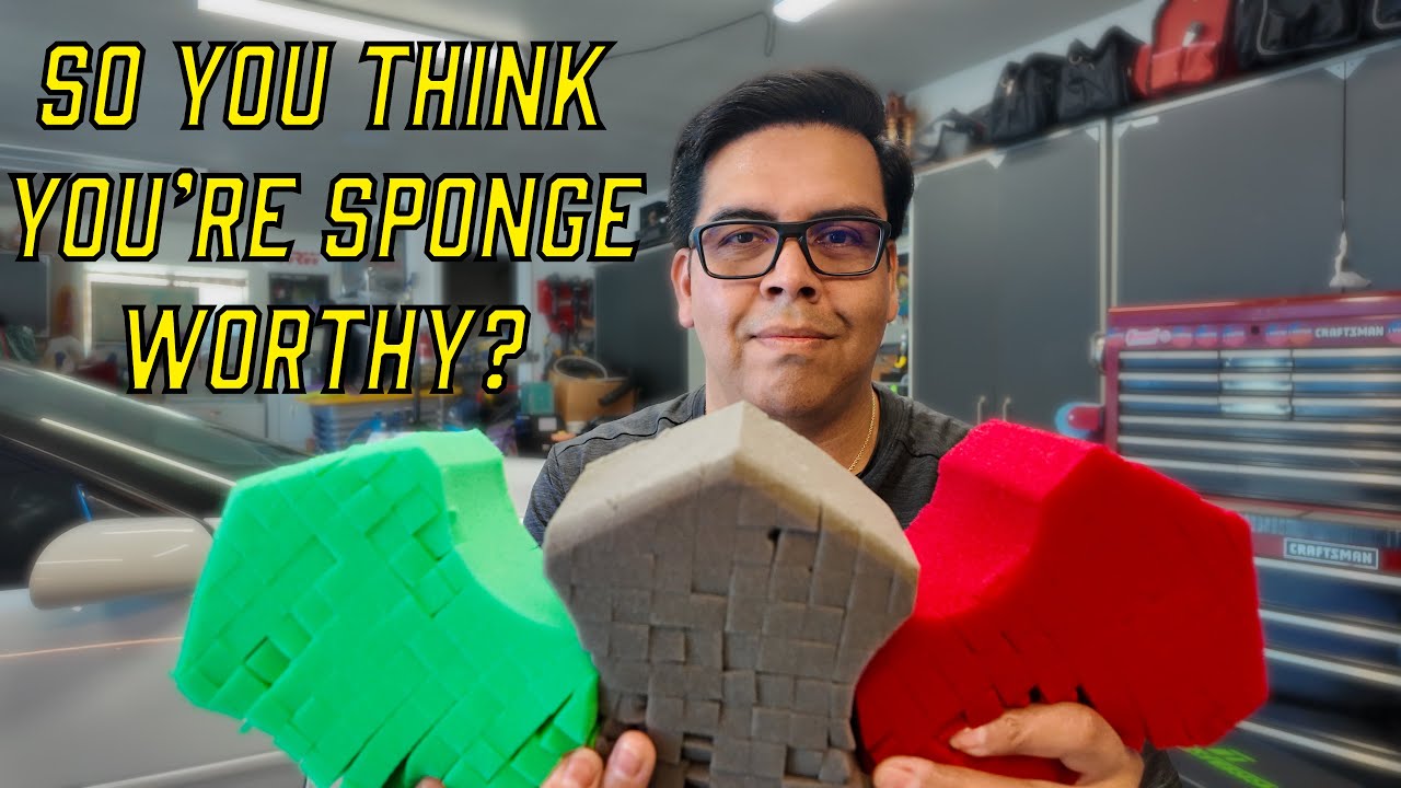 Rinseless Wash & Talk - Comparing The Armour Detail Supply Villain Sponge