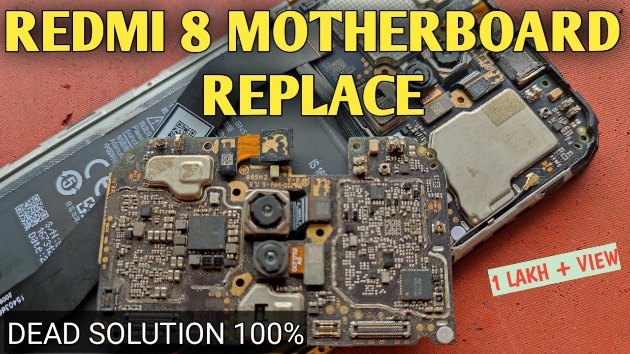 Redmi 8 Orginal Motherboard restoration Price | Redmi 8 dead solution | new motherboard price