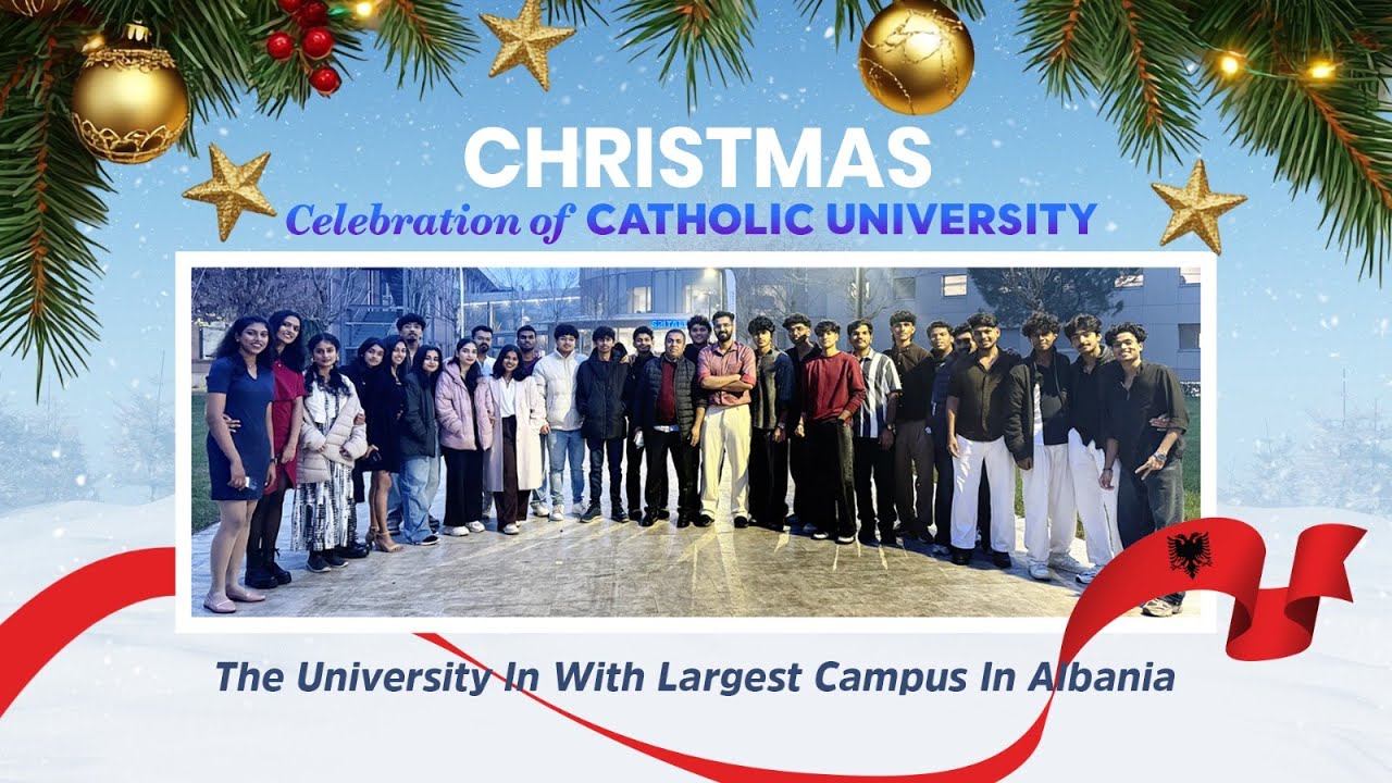 Christmas Celebration in Albania | StudyLinks International | Our Lady of Good Counsel University