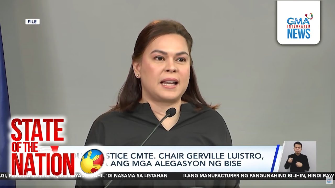 Mga complainant sa VPSD impeachment, itinanggi ang mga alegasyon ng bise at 'di na... | SONA