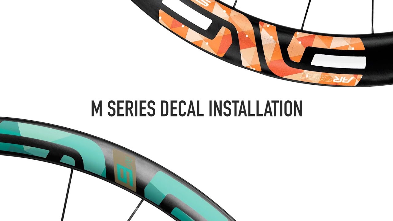 How to Install ENVE Wheel Decals - M Series Mountain Wheels