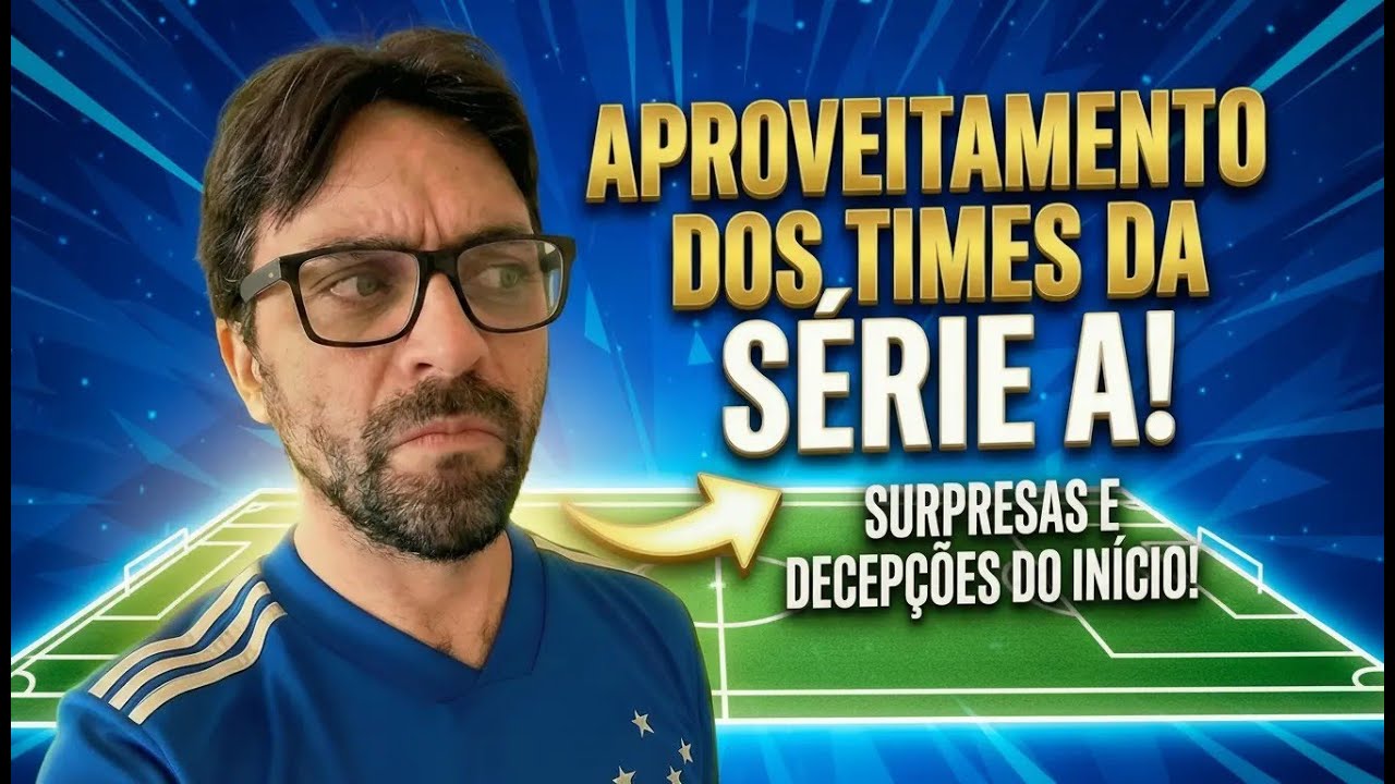 🚨 INACREDITÁVEL! O Aproveitamento que CHOCOU a Série A! 😱