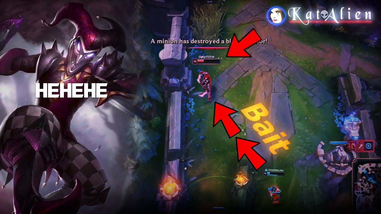 When Shaco Tries To Bait This Katarina One-Trick Pony - KatAlien
