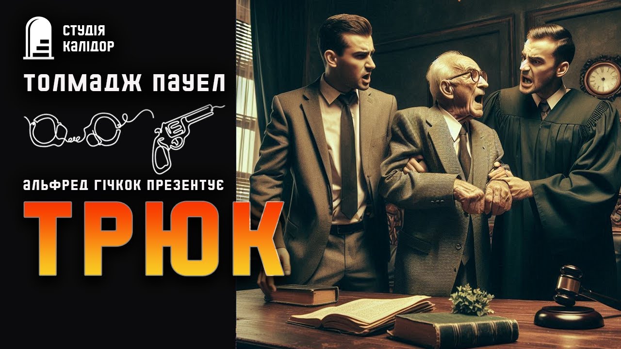 Толмадж Пауел ТРЮК #детектив #аудіокнигиукраїнською #крутийдетектив #афера #гічкок #відплата #помста