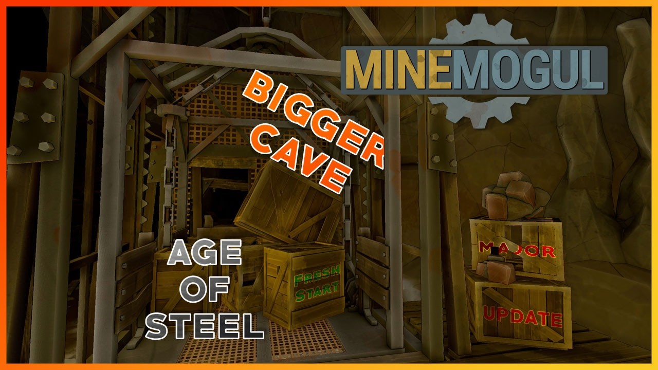 Does A Bigger Cave = Bigger Problems?! - MineMogul S2 Ep1 Age of Steel Update