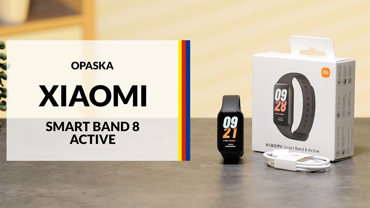 Smartband Xiaomi Smart Band 8 Active &ndash; dane techniczne &ndash; RTV EURO AGD