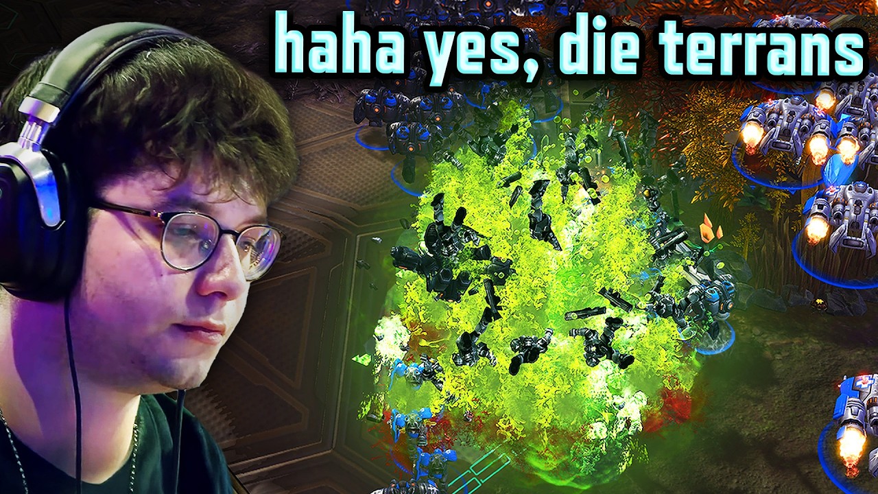 Reynor incredible new Zerg strategy destroys Terran.