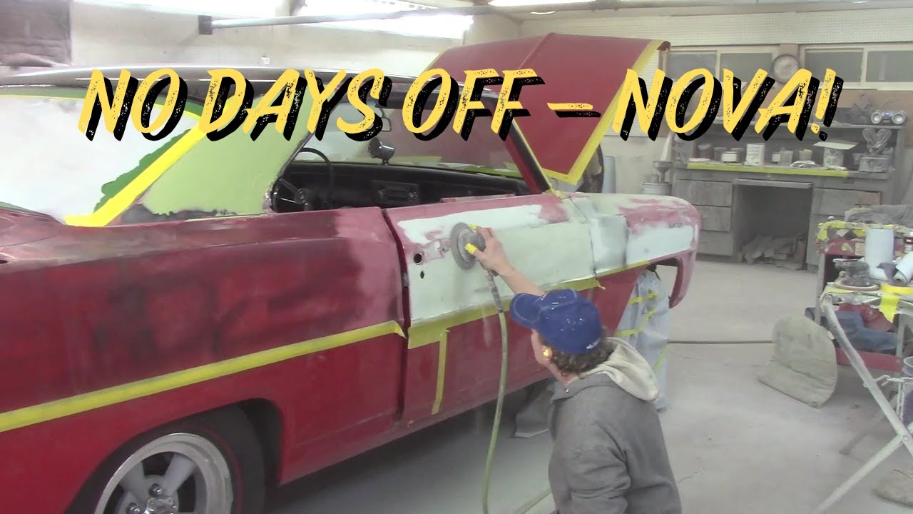 Реставрация Chevrolet Nova 1966 года | Ремонт рамы, кузовных линий и устранение ржавчины (Рабочий...
