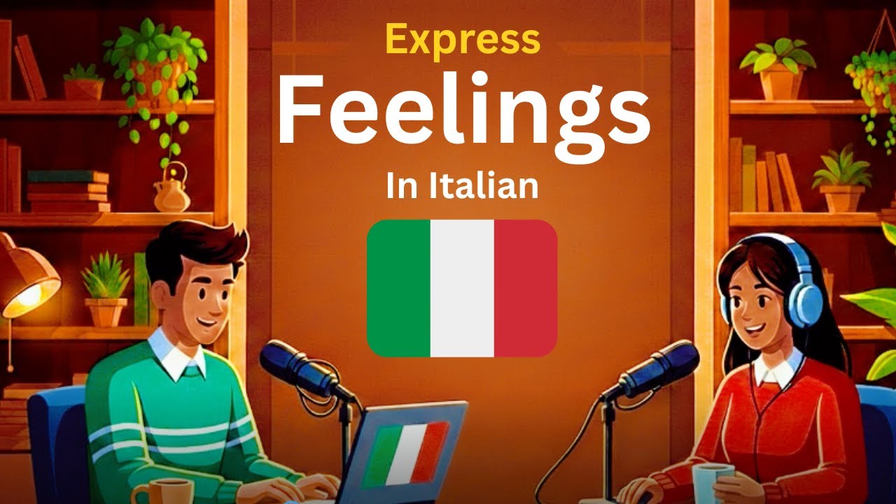 How to Talk About Your Feelings in Italian | Easy Italian for Beginners