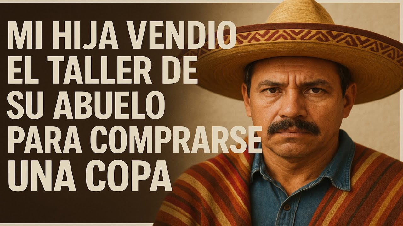 Mi hija vendió el taller de su abuelo para comprarse una copa.