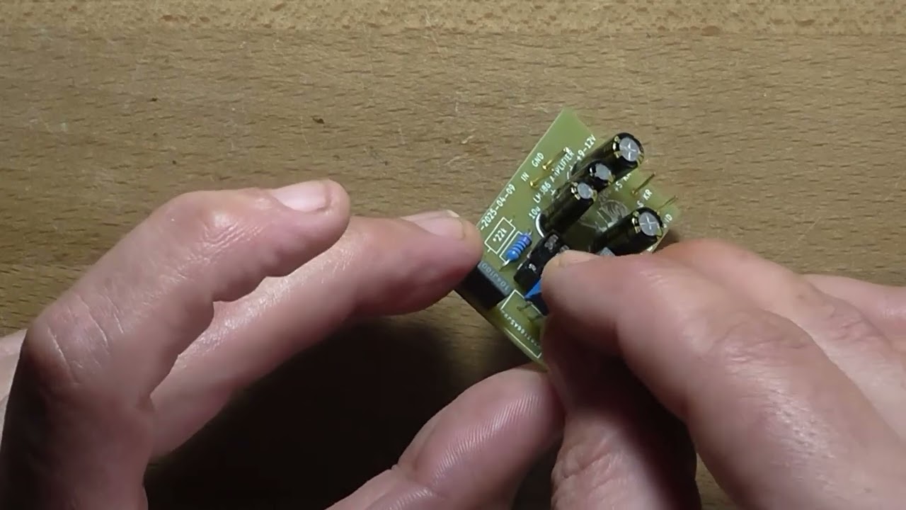 LM386 Amplifier PCB For Electret Microphone