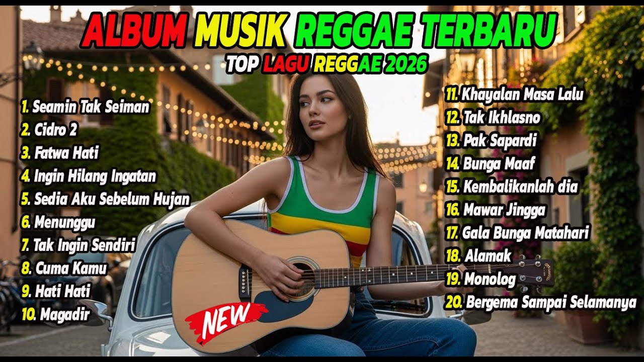 Reggae Indonesia Terbaik 2025 🔥 Top Hits Spotify Full Album | Sedia Aku Sebelum Hujan - Idgitaf