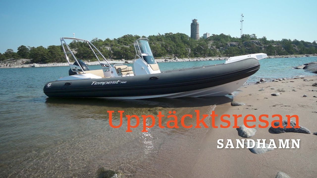 Upptäcktsresan – med rib till pärlorna runt Sandhamn
