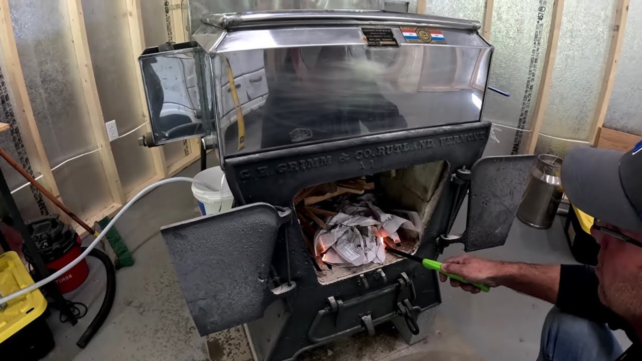 Our Very First BOIL at Mountain Top Maple!