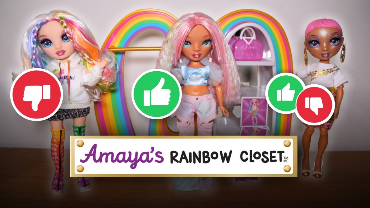 Самая разочаровывающая распаковка Amayas rainbow closet