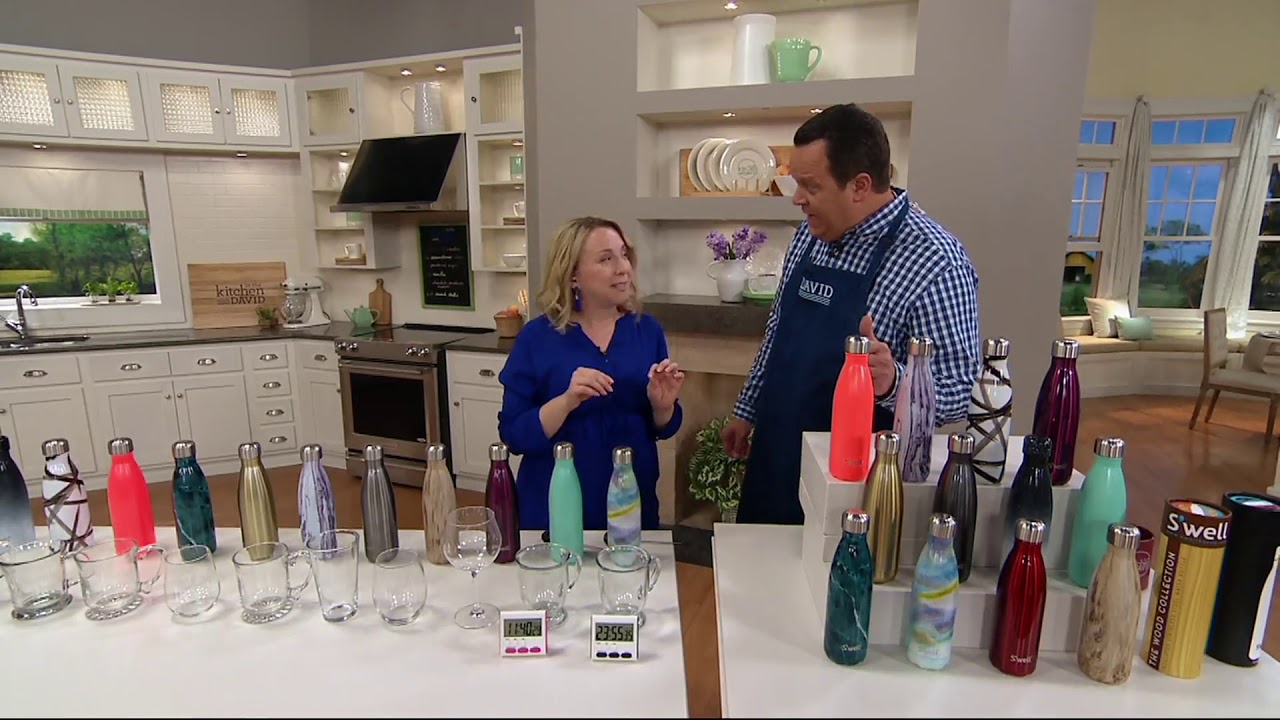 S'well 17 ounce Stainless Steel Insulated Water Bottle on QVC