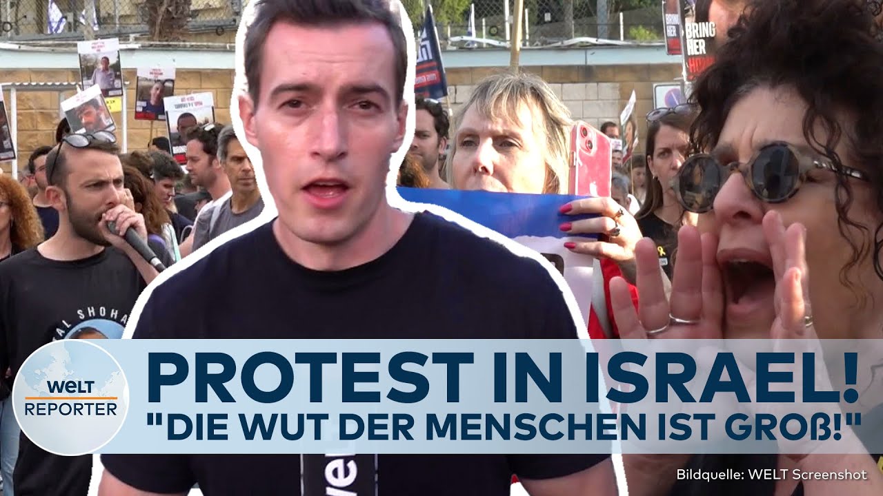 GEISELN IN GAZA: Proteste von Angehörigen in Israel! 