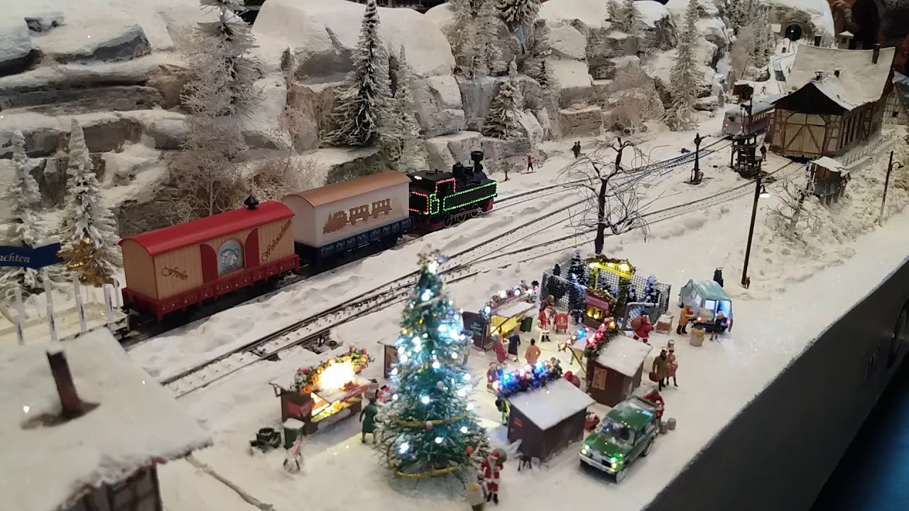 Winterdiorama im Prisma Freiberg am Neckar 2017