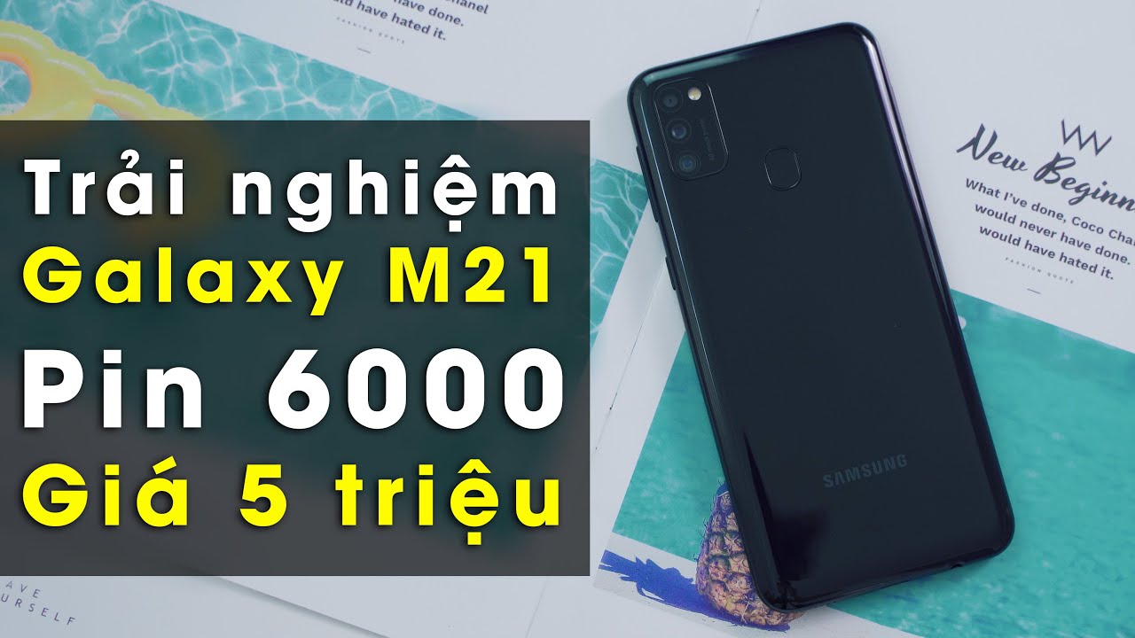 Trên tay Samsung Galaxy M21: Pin 6.000mAh giá tầm 5 triệu