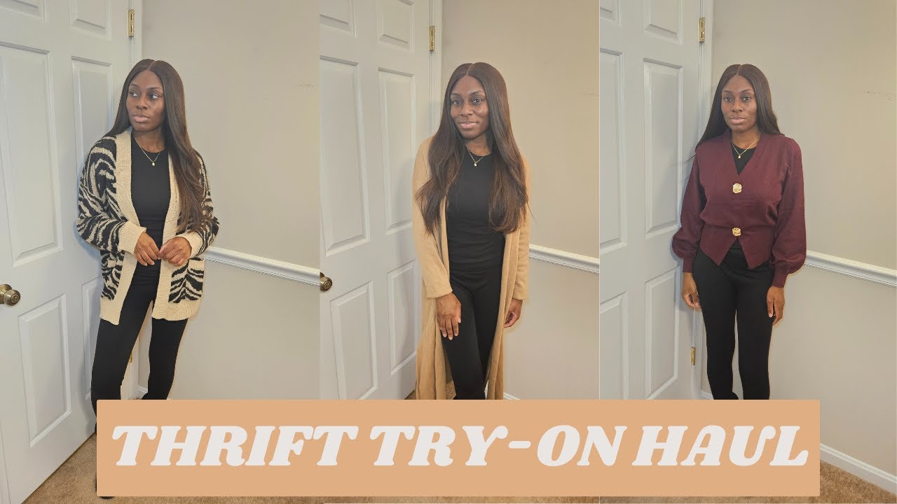 THRIFTING TRY ON HAUL | Blazers, Coats & Hidden Gems