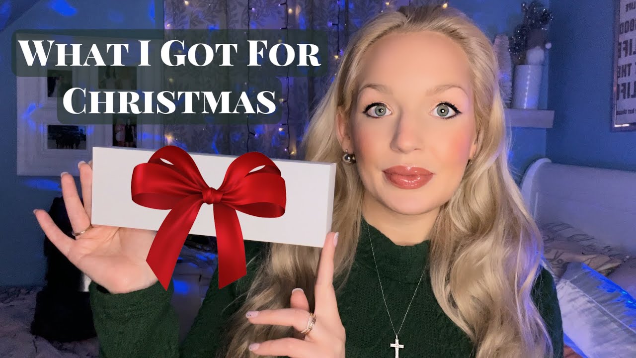 ASMR WHAT I GOT FOR CHRISTMAS 2023🎄