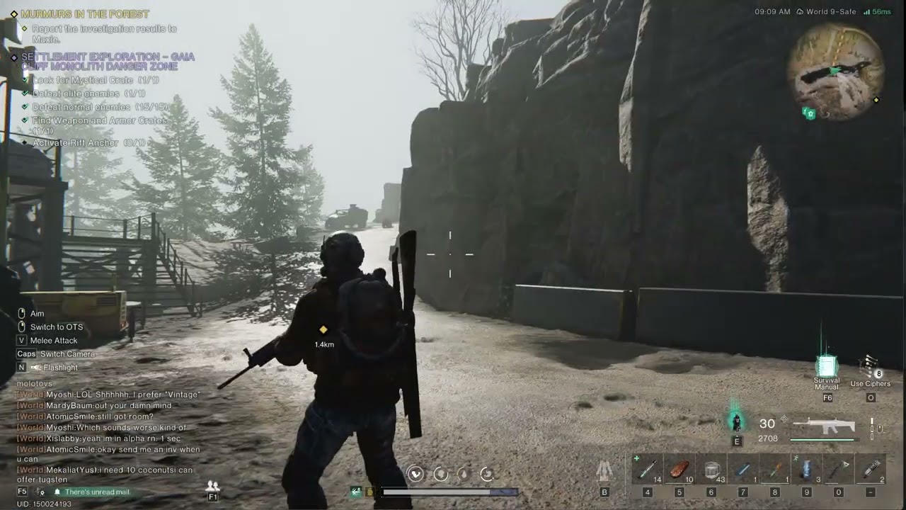 How to Get to the Rift Anchor Gaia Cliff Monolith Danger Zone in Once Human