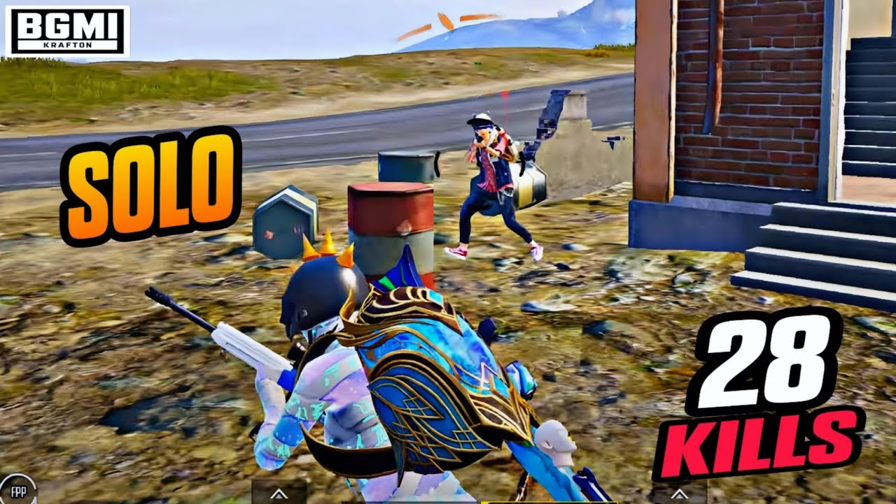 28 Kills 😱 in One Match Solo Best BGMI Emulator Gameplay | MSI APP PLAYER 120 FPS