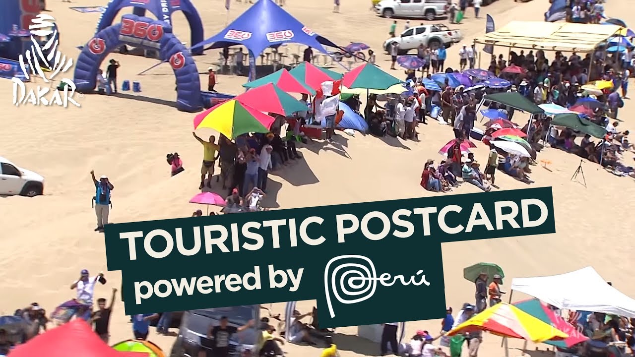 Touristic postcard - Stage 1 (Lima / Pisco) - Dakar 2018