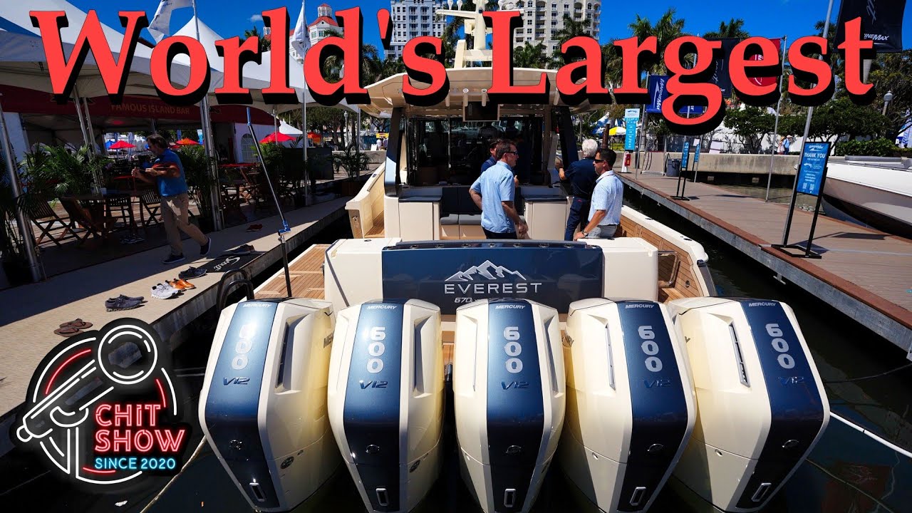 This Changes Everything ! Palm Beach Boat Show is the New Big Dog in Boating! (Full Walkthrough)