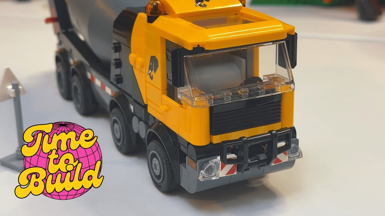 Lego 60478 Lego City - Cement Mixer #legocity #lego #unboxing #speedbuild