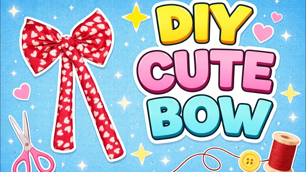 How to make bow clip with cloth || how to make ribbon flower hair clips | how to make bow with silai