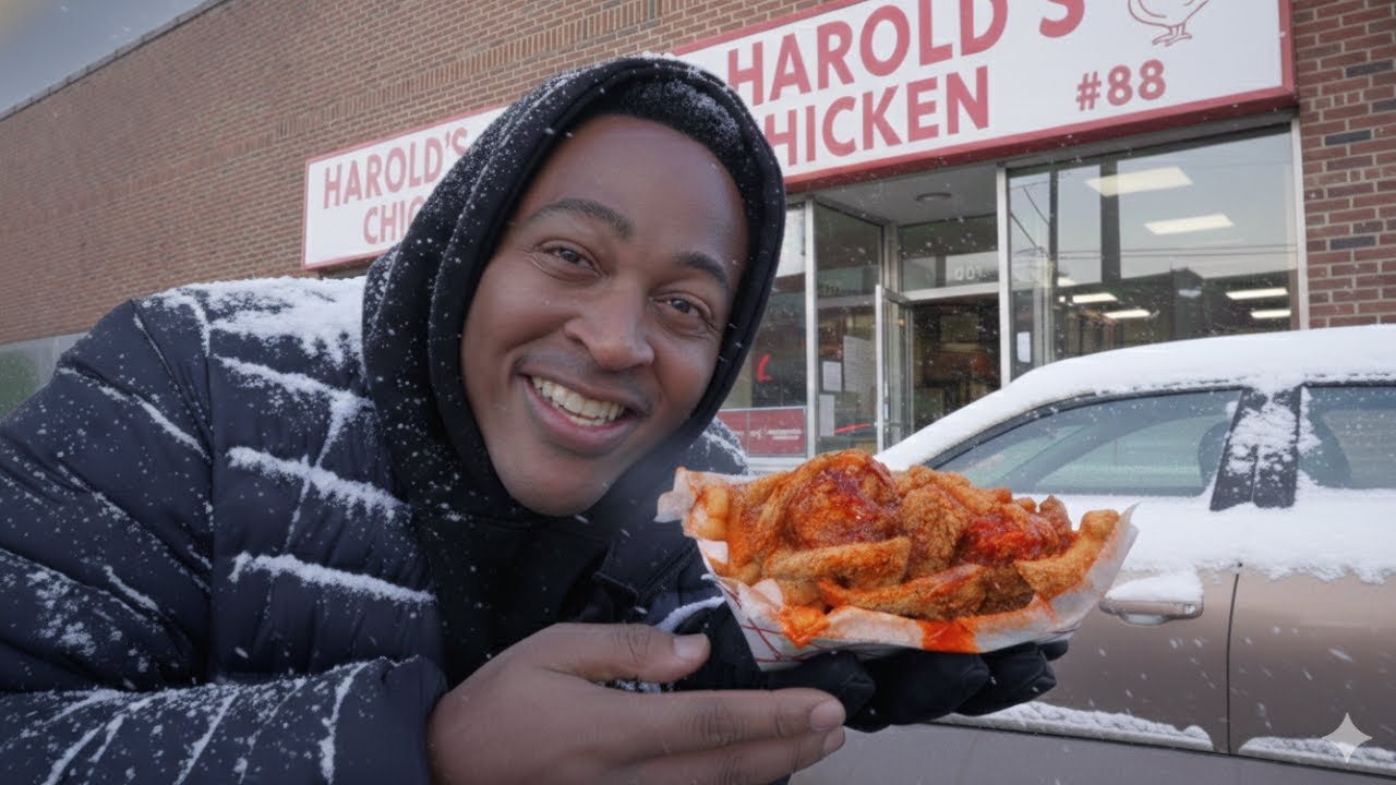 I flew 2,000 miles to Try the BEST Chicken in Chicago | Is Harold's Really Worth the Hype?