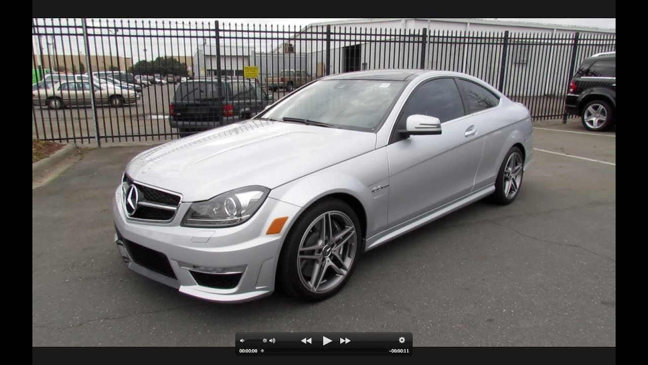 2012 Mercedes-Benz C63 AMG Coupe Start Up, Exhaust, and In Depth Tour