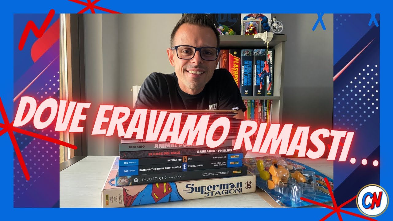 Sono tornato! Tra acquisti e copie stampa di questa “nuova stagione”. #paninicomics #saldapress 