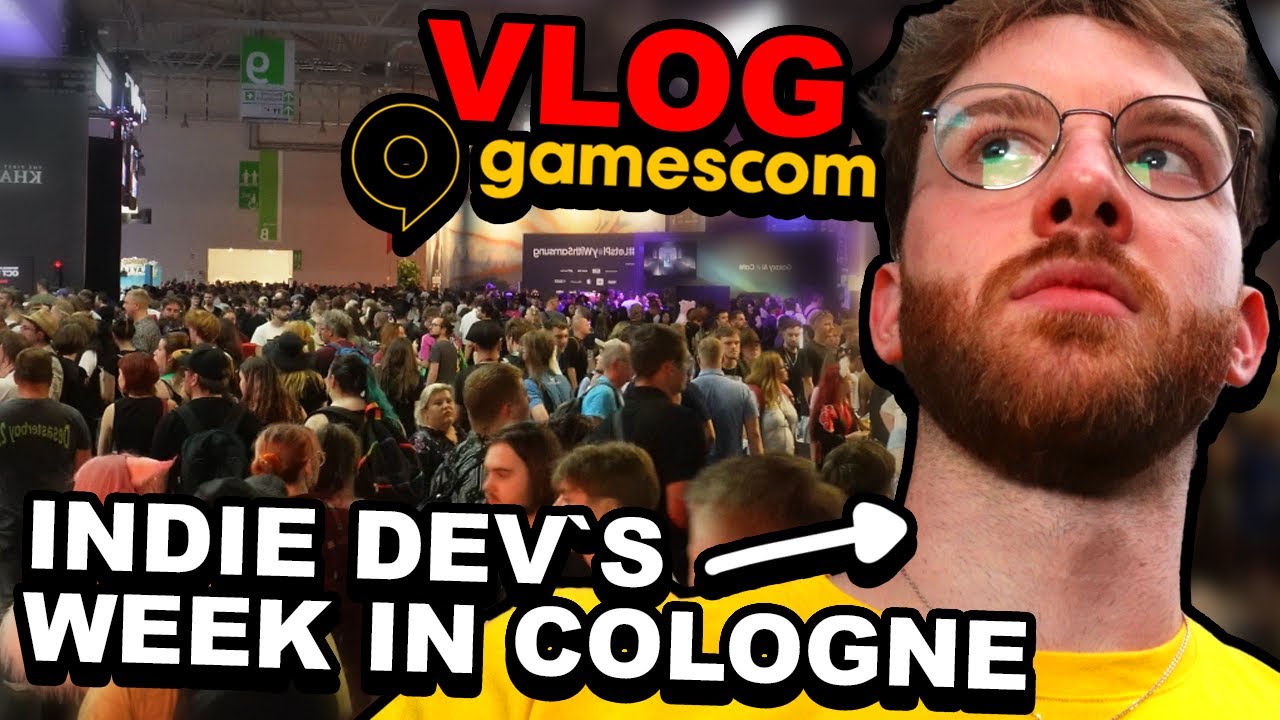 GAMESCOM 2024 VLOG - A Week in the Life of an INDIE DEV 🔥