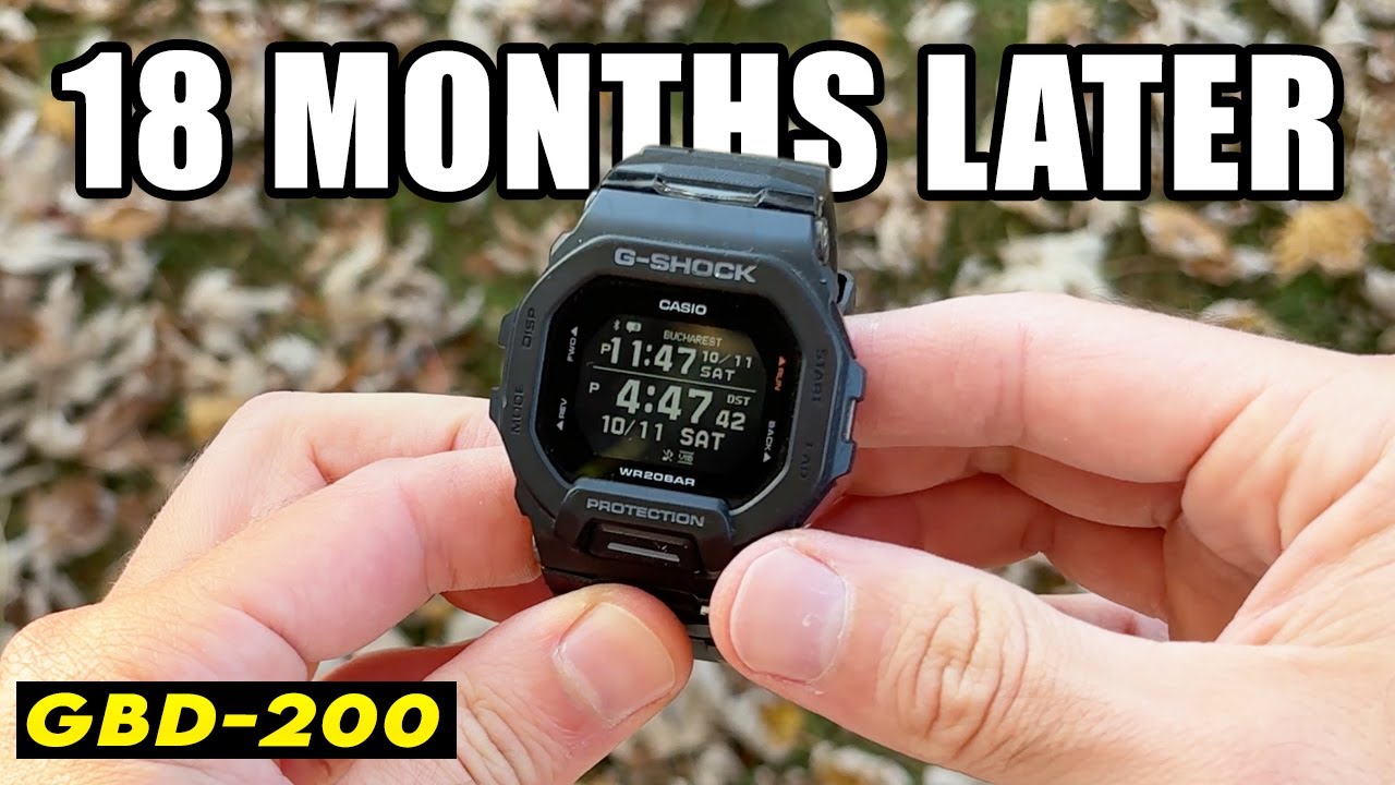 18 месяцев спустя: являются ли часы Casio G-Shock GBD200 все еще отличной покупкой?