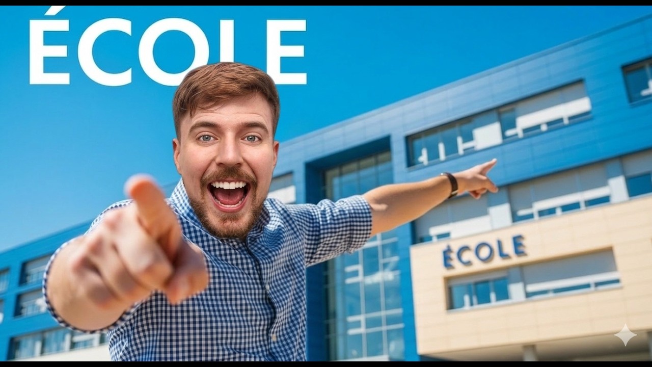 J'ai construit 10 &eacute;coles &agrave; travers le monde mrbeast en fran&ccedil;ais