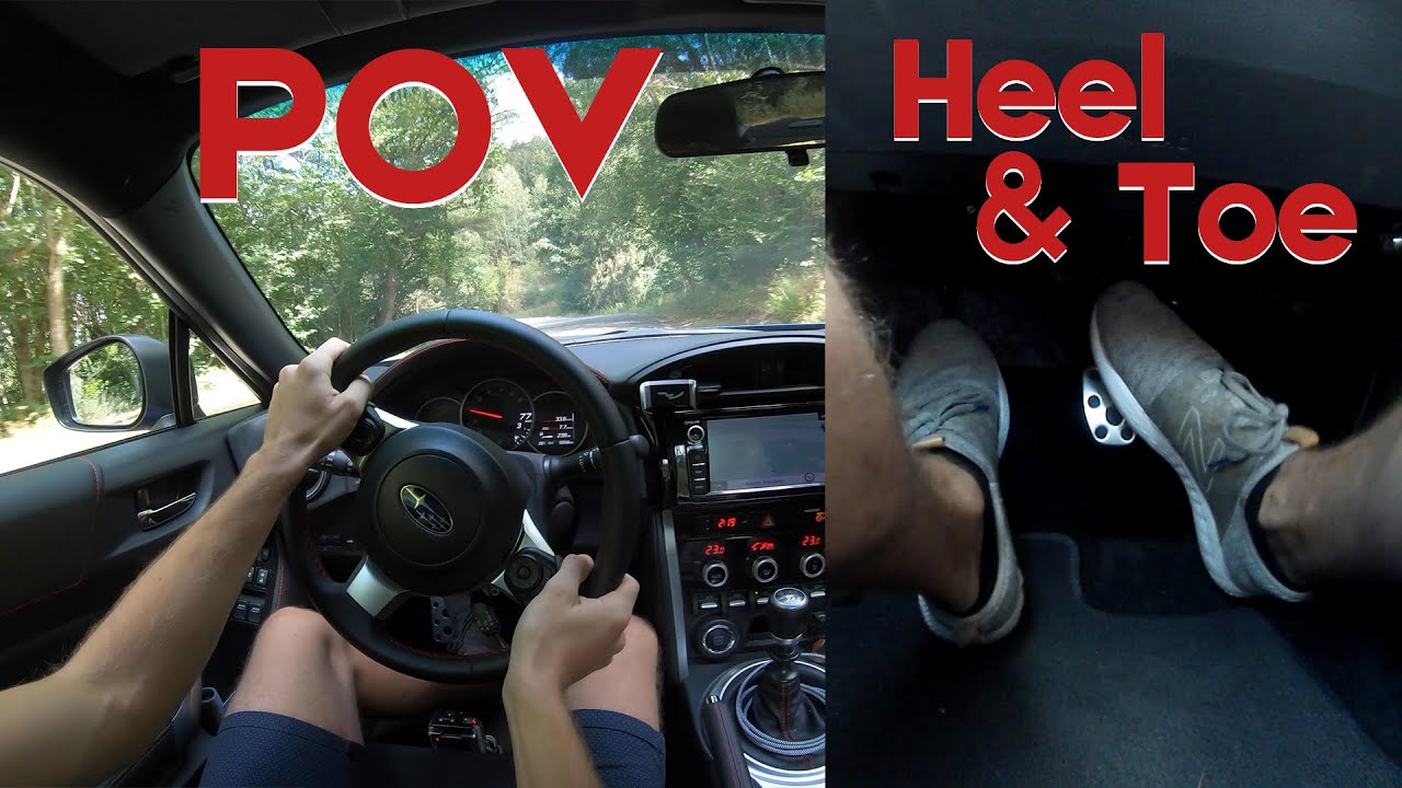 2020 Subaru BRZ - POV Drive & pure sound ! (heel and toe)