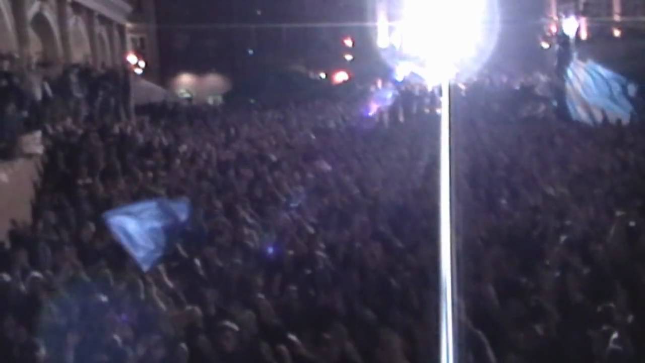 Lech Poznań Mistrz Polski 2010 Feta na Starym Rynku