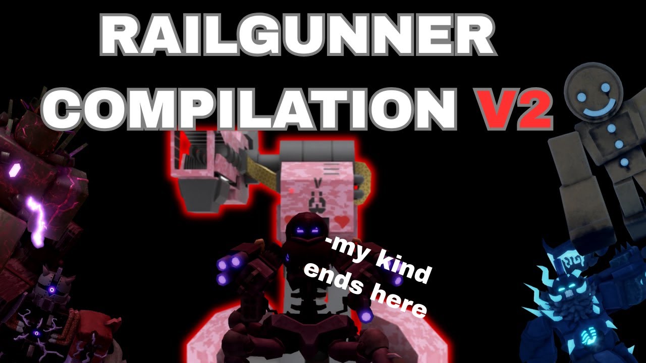 TDX | Railgunner Wiping Out Bosses Compilation v2