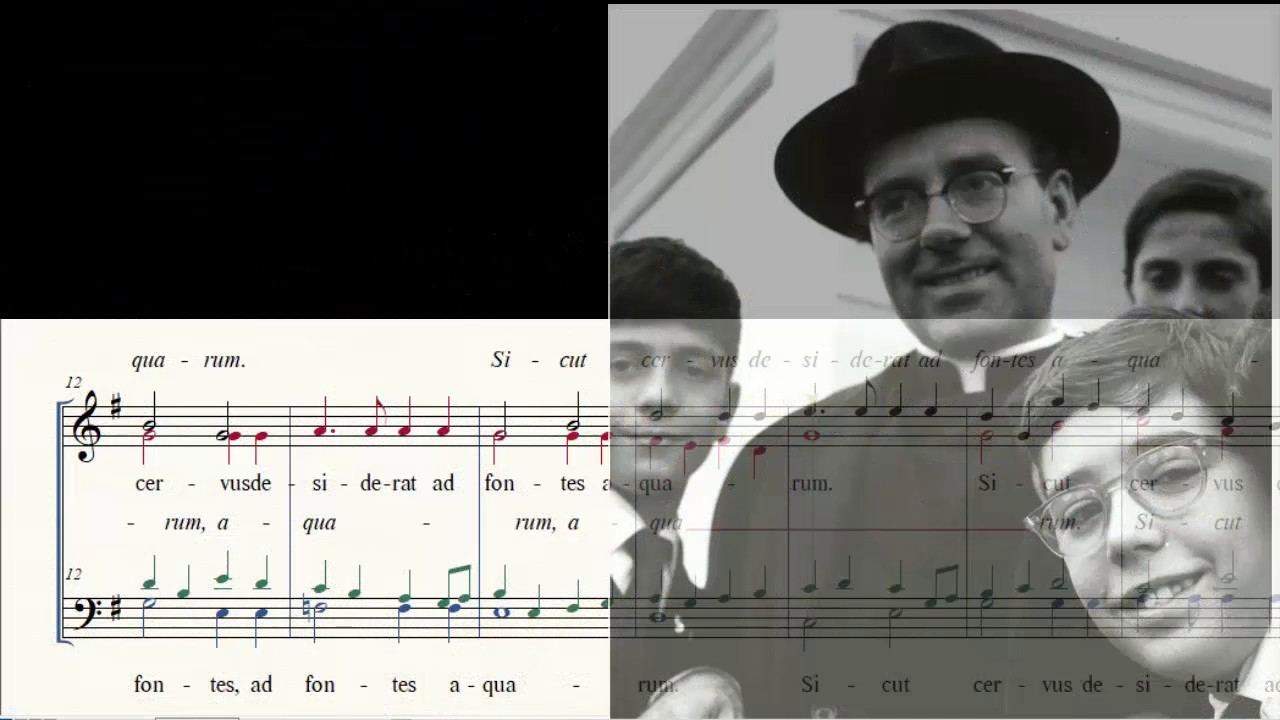 Domenico Bartolucci (1917-2013) - Sicut Cervus