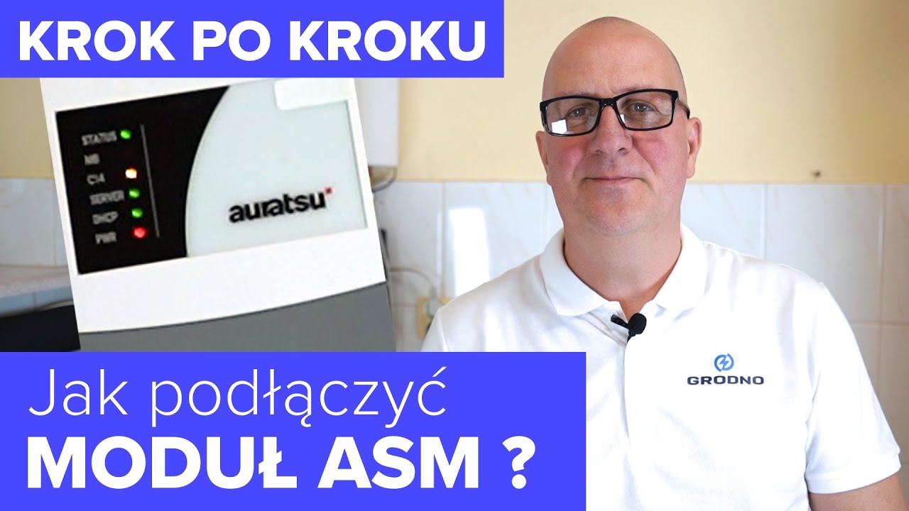 Jak podłączyć moduł ASM do pompy ciepła AURATSU? Poradnik krok po kroku